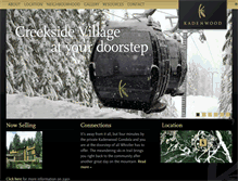 Tablet Screenshot of kadenwood.com